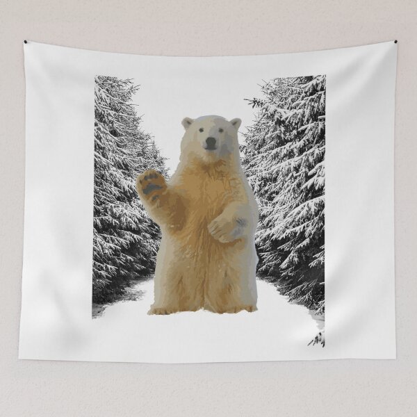 Item preview, Artistic Polar Bear Realism designed and sold by OliOuterBrands.