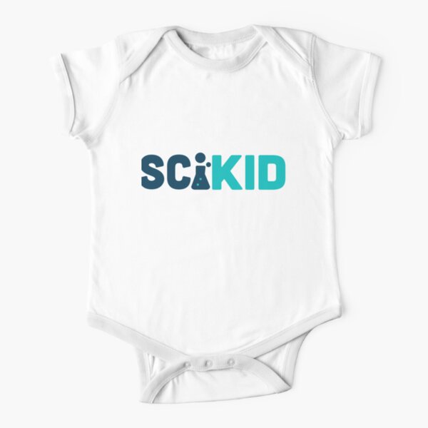 SciKid horizontal Short Sleeve Baby One-Piece