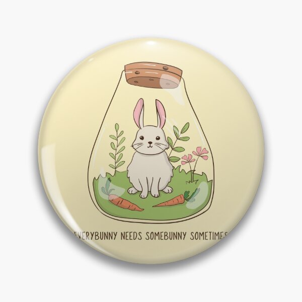 Item preview, Cute Bunny Inside Bottle designed and sold by PlebFashun.