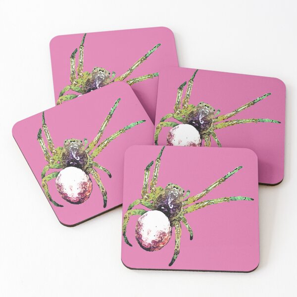 Item preview, Pink Orbweaver designed and sold by WanderingMogwai.