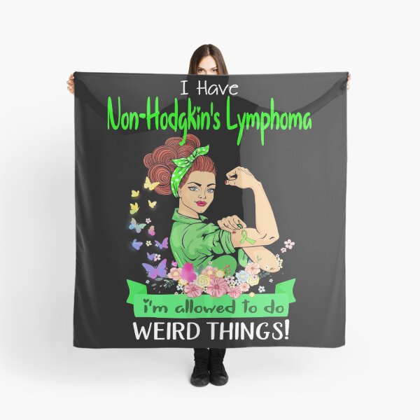 Item preview, I Have Non-Hodgkin's Lymphoma I'm Allowed To Do Weird Things designed and sold by largellie.