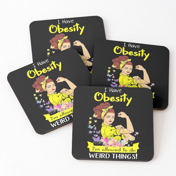 Item preview, I Have Obesity I'm Allowed To Do Weird Things designed and sold by largellie.