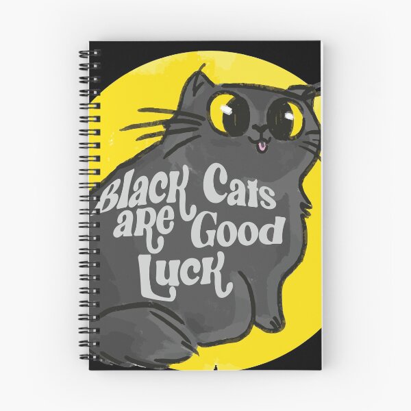 Item preview, BLACK CATS ARE GOOD LUCK designed and sold by remerasnerdas.