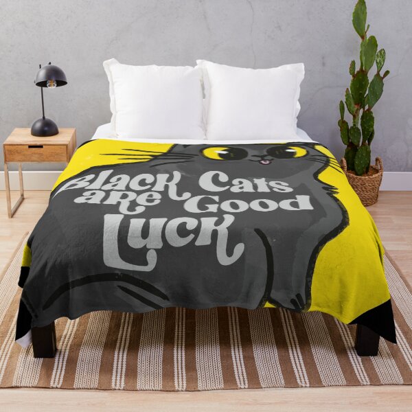 Item preview, BLACK CATS ARE GOOD LUCK designed and sold by remerasnerdas.