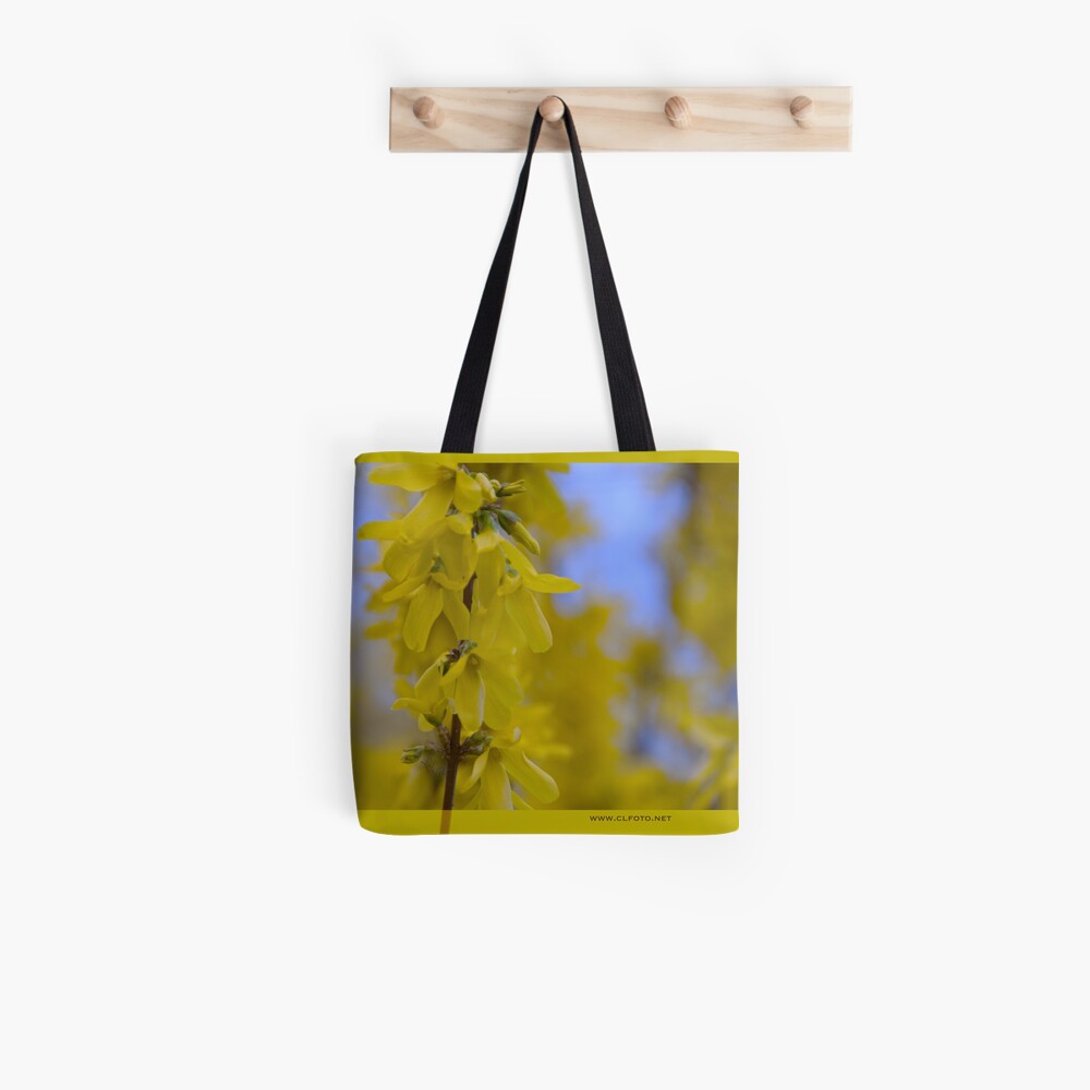 Yellow flowers near the Talvera River, Bolzano/Bozen, Italy Tote Bag