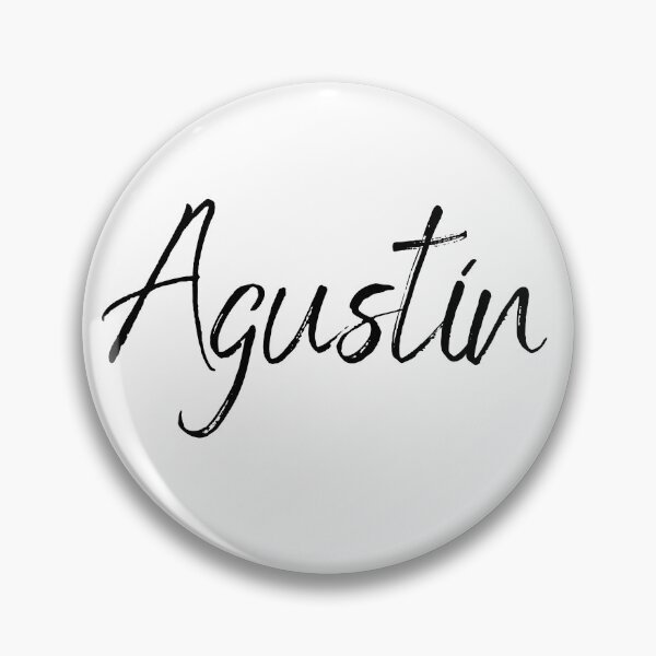 Item preview, Agustin designed and sold by YourGoldenName.