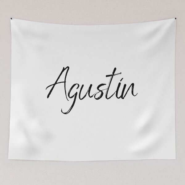 Item preview, Agustin designed and sold by YourGoldenName.