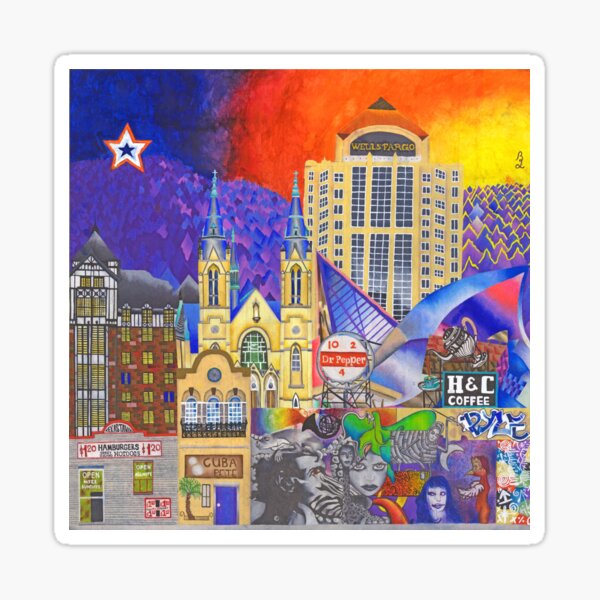 Downtown Roanoke by Brook Ludy Sticker