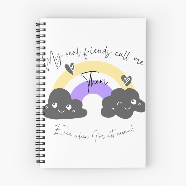 Item preview, My Real Friends Call Me Them designed and sold by wearetheir.