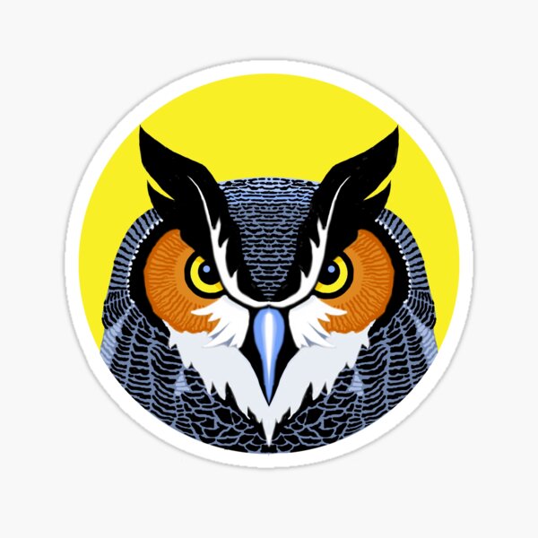 Night Owl Sticker