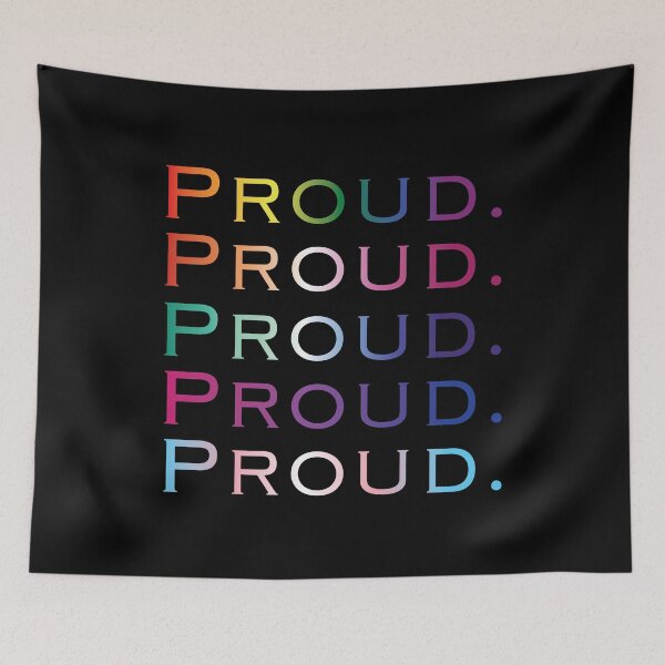 Item preview, Proud. -- LGBT text collection designed and sold by Empcaesar.