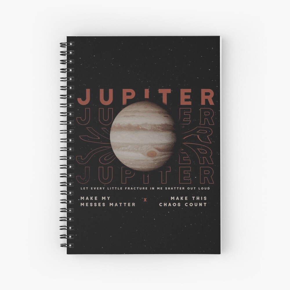 Jupiter lyrics poster Magnet for Sale by milliexbr