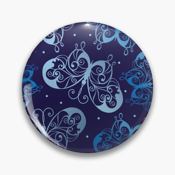 Item preview, blue butterfly background butterfly art - gift for butterfly lovers designed and sold by Alice-Elgawi.