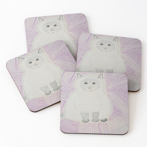 Item preview, Fluffy not fat designed and sold by SaraBethArt.