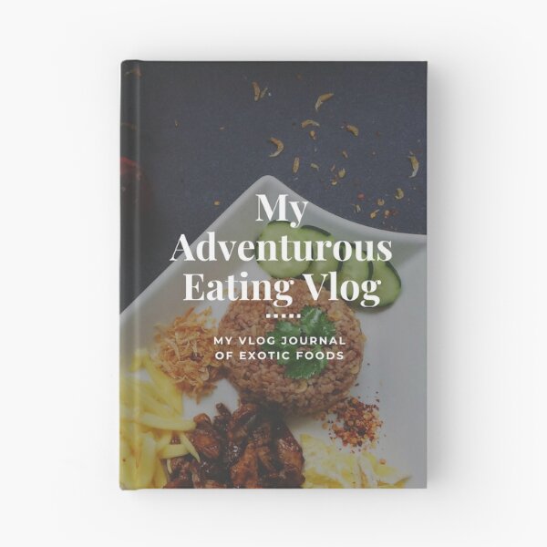Item preview, My Adventurous Eating Vlog designed and sold by RedTop Tees.