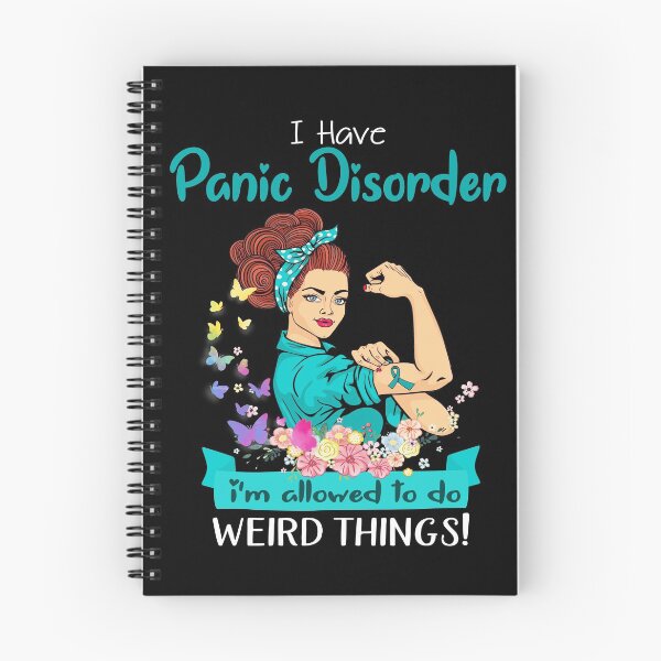 Item preview, I Have Panic Disorder I'm Allowed To Do Weird Things designed and sold by largellie.