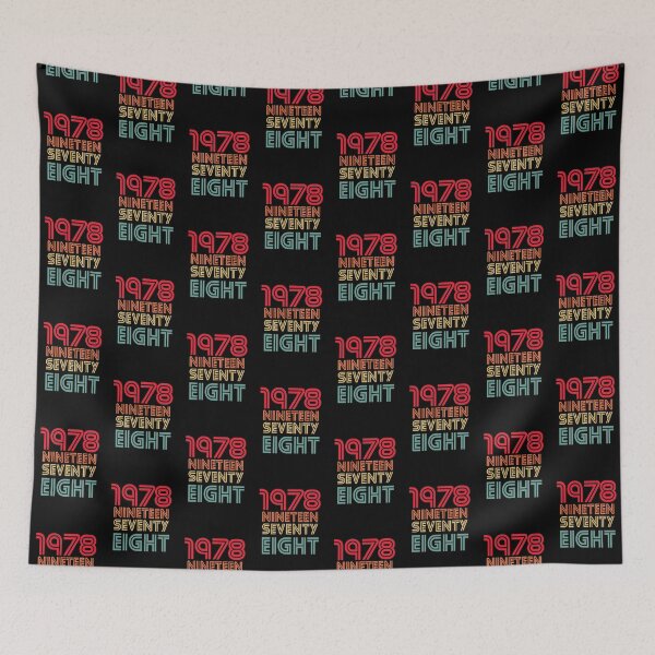 Item preview, 1978 - Birthday Year Design designed and sold by Rhu Creations.
