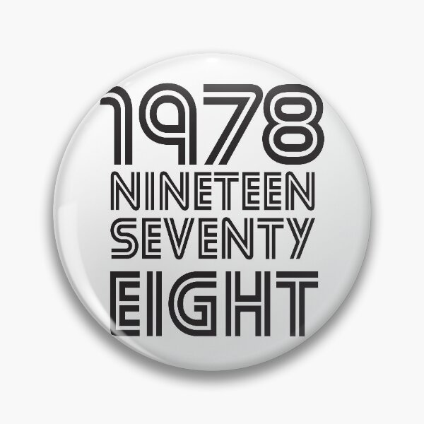 Item preview, 1978 - Birthday Year Design designed and sold by Rhu Creations.