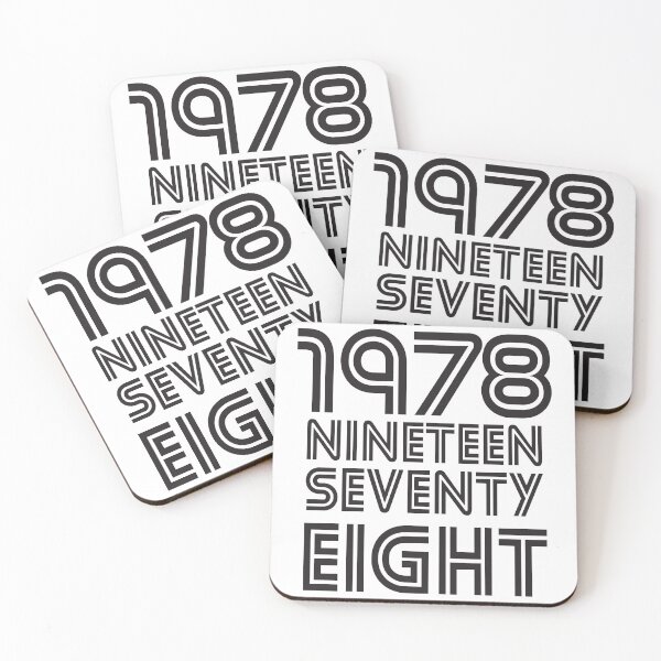 Item preview, 1978 - Birthday Year Design designed and sold by Rhu Creations.