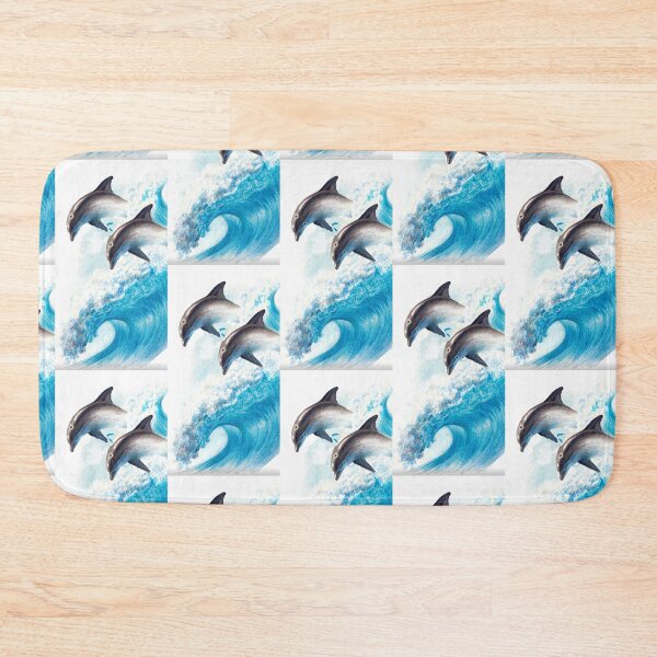 Item preview, Jumping dolphins. designed and sold by Karine Dupras.