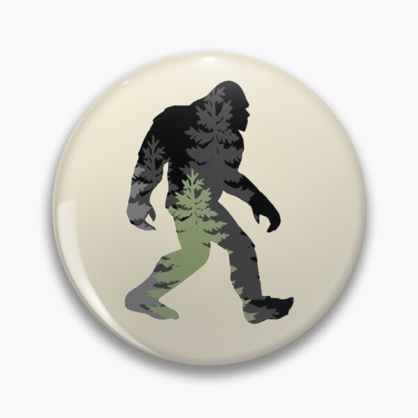 Item preview, Vintage Bigfoot Hunting Retro Grassman Camo designed and sold by GreenTurtleTeez.