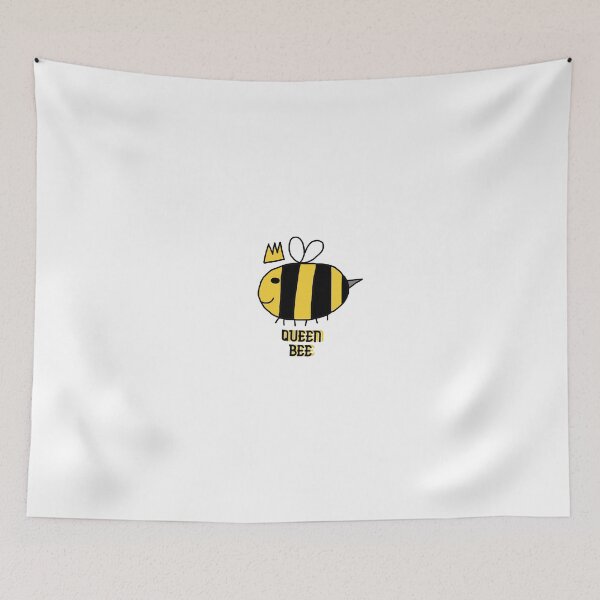 Item preview, Queen Bee (cute doodle bee) designed and sold by Nannas-stuff.