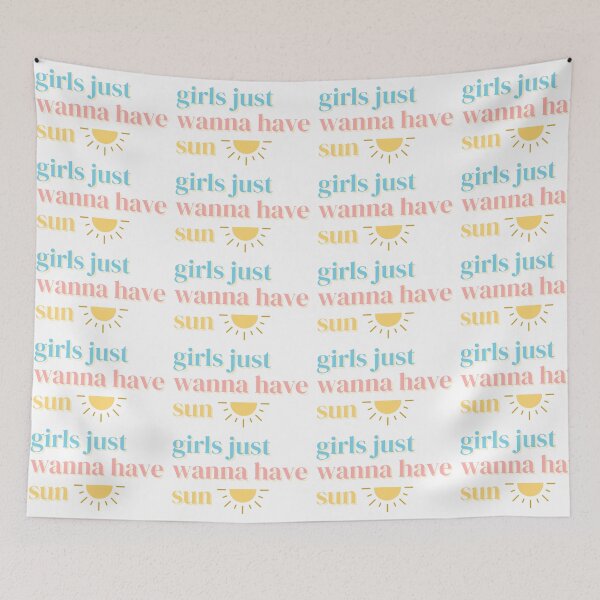 Item preview, girls just wanna have sun pastel graphic designed and sold by rl2020.