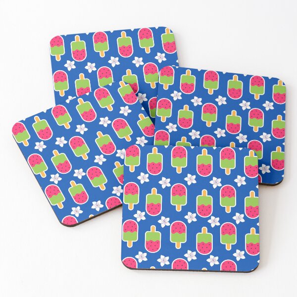 Item preview, Watermelon Ice Cream (Blue) laptop sleeve designed and sold by AliDeus.