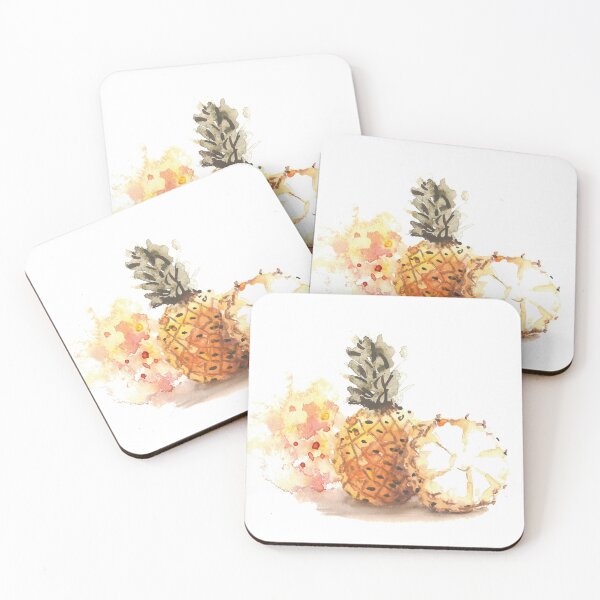 Item preview, Watercolor Pineapple designed and sold by Piece of Modern Art.