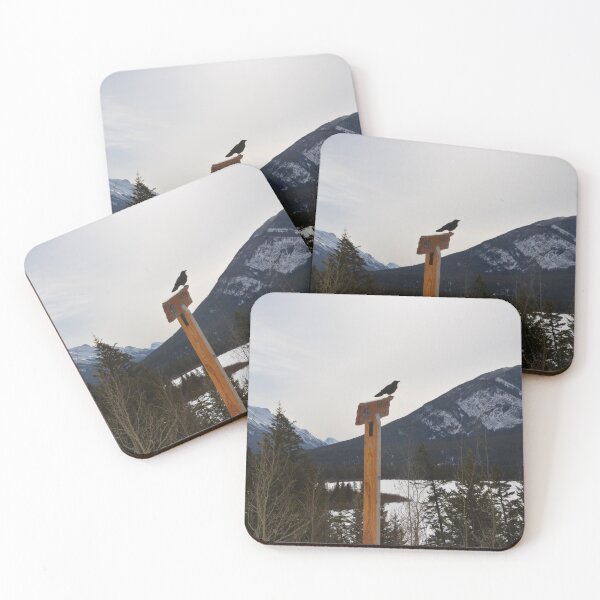 Item preview, Lone crow designed and sold by UniqueViews87.