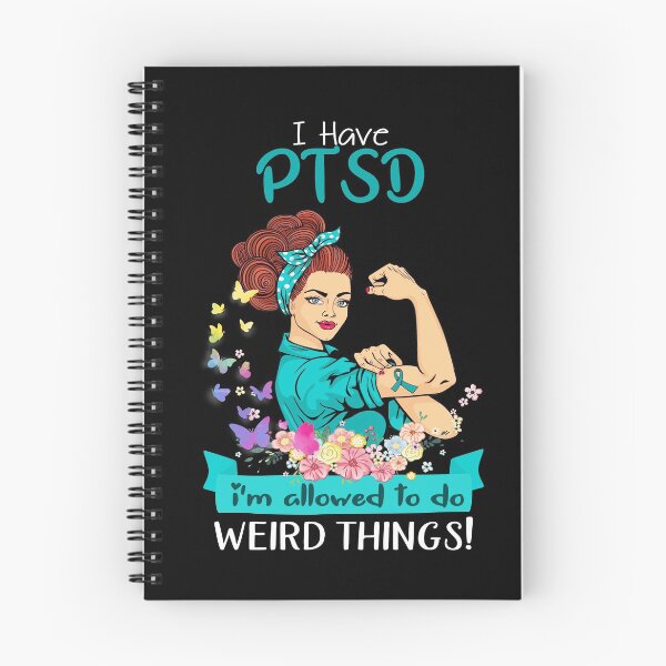 Item preview, I Have PTSD I'm Allowed To Do Weird Things designed and sold by largellie.