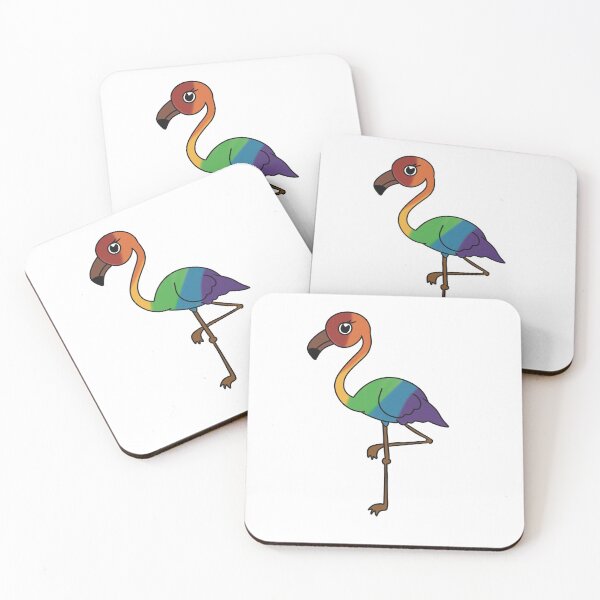 Item preview, Pride Flamingo  designed and sold by zhdezigns.