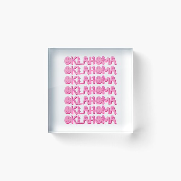 Item preview, O K L A H O M A - pink designed and sold by Julia Santos.