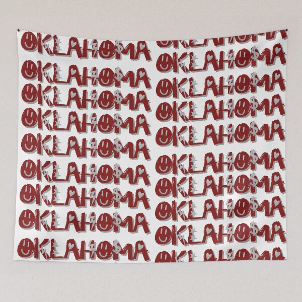 Item preview, O K L A H O M A - crimson designed and sold by Julia Santos.