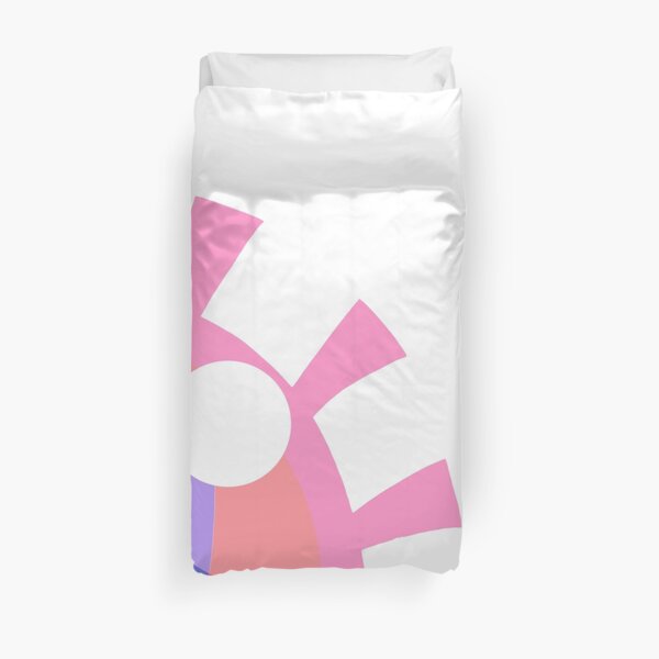Pink Eye Duvet Cover