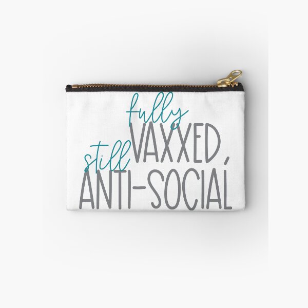 Item preview, fully vaxxed, still anti-social designed and sold by faithfullyyours.