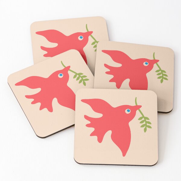Item preview, RED BIRD PEACE - UnBlink Studio by Jackie Tahara designed and sold by Jackie Tahara of UnBlink Studio.