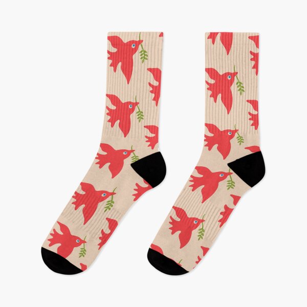 Item preview, RED BIRD PEACE - UnBlink Studio by Jackie Tahara designed and sold by Jackie Tahara of UnBlink Studio.