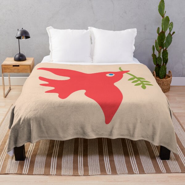 Item preview, RED BIRD PEACE - UnBlink Studio by Jackie Tahara designed and sold by Jackie Tahara of UnBlink Studio.