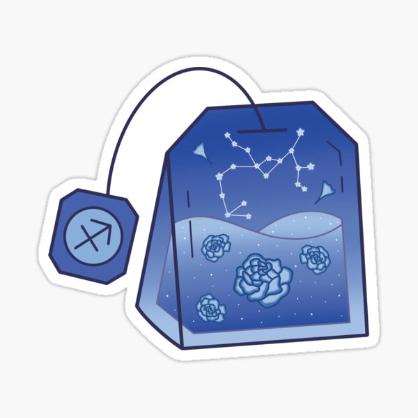 Item preview, Sagittarius Tea Bag designed and sold by LeikoTheLeo.
