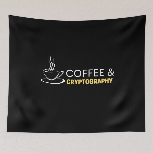 Item preview, coffee and cryptography designed and sold by TThousand.