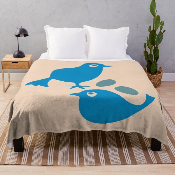 Item preview, BLUE BIRDS TOGETHER - UnBlink Studio by Jackie Tahara designed and sold by Jackie Tahara of UnBlink Studio.