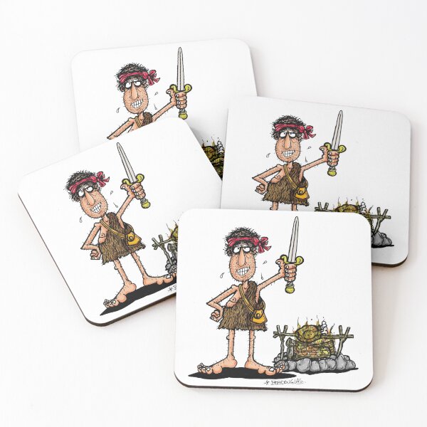 Item preview, Caveman's Cook Out! designed and sold by bobtheartman.