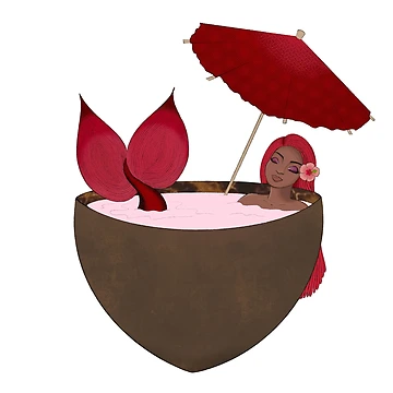 Artwork thumbnail, Coco Queen by MerbabeDesigns