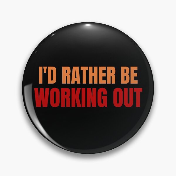 Item preview, i'd rather be working out designed and sold by melshirt-shop.