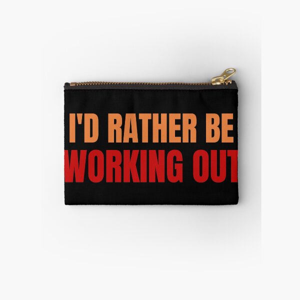 Item preview, i'd rather be working out designed and sold by melshirt-shop.