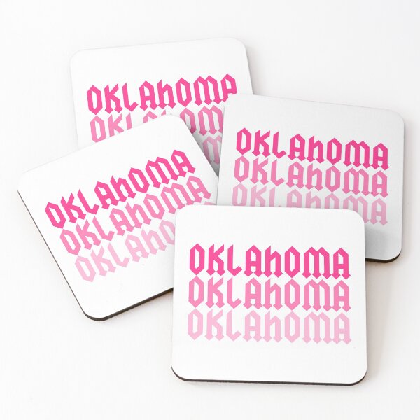 Item preview, O K L A H O M A shades of pink designed and sold by Julia Santos.