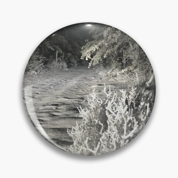 Item preview, Snow covered woods trail designed and sold by simplife22.