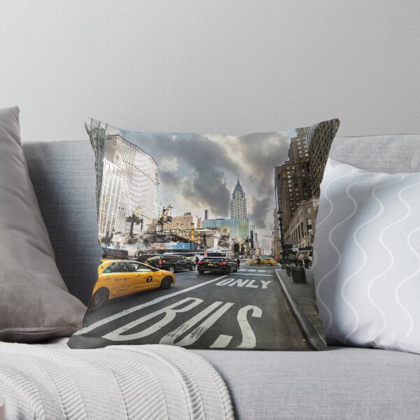 Item preview, New York City Street with a moody sky designed and sold by Neilchurcherart.