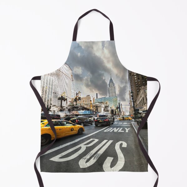 Item preview, New York City Street with a moody sky designed and sold by Neilchurcherart.